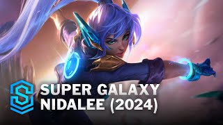 Super Galaxy Nidalee Skin Spotlight  League of Legends [upl. by Ibbob840]