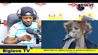 Mylène Farmer  Les mots ft Abraham Laboriel Jr REACTION [upl. by Tabbi35]