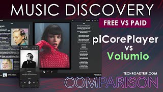 piCorePlayer vs Volumio  Music Discovery [upl. by Glaser533]