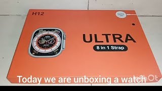 H12 ultra a smart watch set watch now [upl. by Kevin]