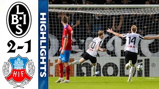 Helsingborgs IF  Landskrona BoIS 12 Höjdpunkter  Superettan 2023 [upl. by Murvyn]