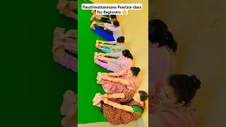 How to do Paschimottanasana  For Beginners yoga yogapractice paschimottanasana shorts health [upl. by Aleemaj986]