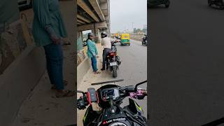 No petrol on roadakka you’re a celebrity 😂🙏🏻 bengaluru lekigoswami z900 [upl. by Attalanta]