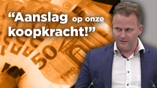 Hoger minimumloon leidt tot MEER INFLATIE FVD veegt vloer aan met GroenLinksvoorstel [upl. by Ayifa]