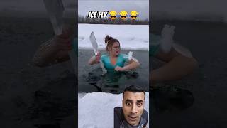 ICE FLY 😂🤣🤣 icequeen funny shorts viral fyp tiktok viralshorts [upl. by Belle345]