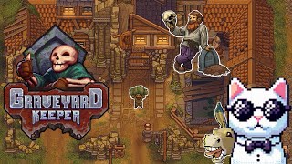 Graveyard Keeper mit Gato 001  Twitch VOD vom 131124 [upl. by Meakem]