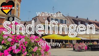 【Sindelfingen】🇩🇪Walking in Sindelfingen Germany  Walking Tour  Day trip from Stuttgart [upl. by Laurice]