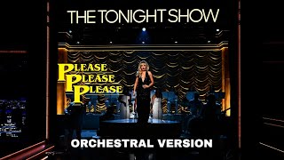 Sabrina Carpenter  Please Please Please Orchestral Live Studio Version From TTSS Jimmy Fallon [upl. by Nymsaj274]