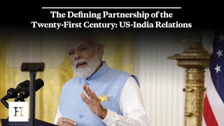 The Defining Partnership of the TwentyFirst Century USIndia Relations [upl. by Lai]