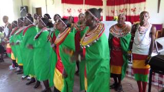 Samburu singers in Maralal Kenya [upl. by Creedon888]