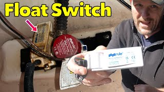 Bilge Pump Float Switch replacement in a Robalo R200 [upl. by Becca]