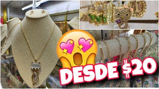 💍FABRICANTE de Joyería en Oro Laminado🧿Pulseras Cadenas Anillos Aretes💎 Joyería Fina Centro CDMX [upl. by Haianeb]