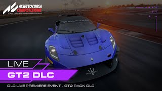 LIVE l Assetto Corsa Competizione l GT2 DLC Premiere Event [upl. by Sperling]