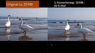 Videos verkleinern  so gehts schnell und kostenlos mit XMedia Recode [upl. by Aikaz]