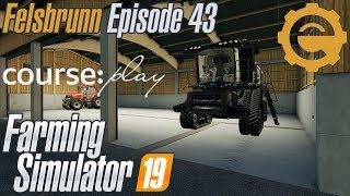 Courseplay beta joining fields  Lets Play FS19  Felsbrunn 43 [upl. by Olzsal]