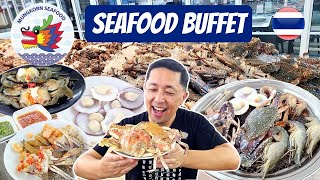 14 All You Can Eat SEAFOOD BUFFET in Bangkok Thailand 🇹🇭 Mungkorn Seafood Buffet Bangkok🐙🦐 [upl. by Kenelm]