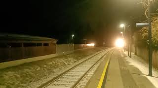 öbb5047 von Hainfeld kommend kurz nach 610 in Rohrbach an der Gölsen am 1912024 [upl. by Skipp305]