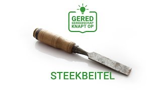 Gered Gereedschap knapt op de steekbeitel [upl. by Nylirek]