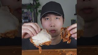 how to ACTUALLY eat fried chicken [upl. by Bourke]