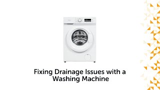 Fixing Drainage Issues with a Bush Washing Machine [upl. by Enuahs883]