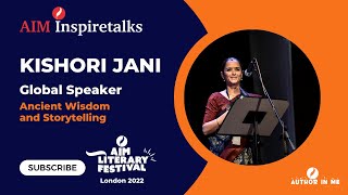 AIM INSPIRE TALKS  Kishori Jani talks about the power of Storytelling and Ancient Wisdom [upl. by Langill]