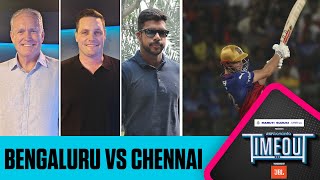 IPL 2024  RCB vs CSK  Timeout LIVE  RCB post 218 vs CSK [upl. by Ellekcim]