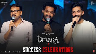 Devara Part  1 Success Event  NTR Saif Ali Khan Janhvi Kapoor Koratala Siva  Anirudh [upl. by Kcyred]