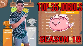 Jobols Toothless Bird Gameplay Top 35 Season 18  Axie Infinity [upl. by Mettah48]