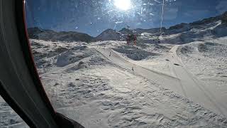 🚡Italy🚡 Passo del Tonale Cablecar 🏔️❄️ [upl. by Redep226]