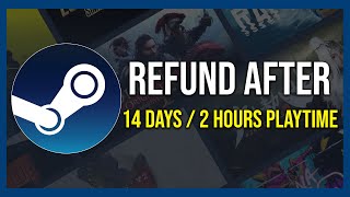 How To Refund Game After 14 Days amp 2 Hours Playtime Tutorial [upl. by Nosraep]