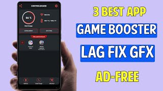 3 Best Game Booster Lag Fix Apps For Android 2024 [upl. by Claretta]