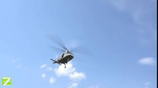 AGUSTA A109 CLOSE FLYBY [upl. by Higginbotham]