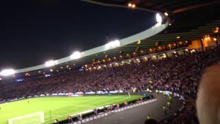 Scotland Vs Germany  Loch Lomond  Hampden Park 070915 [upl. by Lowson27]