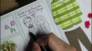 Im showing you how to create an illustrated journal [upl. by Ellerey]