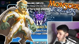 I GOT TO LEGENDARY IV WITH THIS SETUP  TROPHY PUSHING  PVP  MONSTER LEGENDS [upl. by Brandea929]