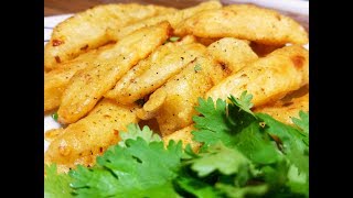 Potato Wedges Recipe  Crispy Potato Wedges Recipe  Fried Potato Wedges [upl. by Dalpe]