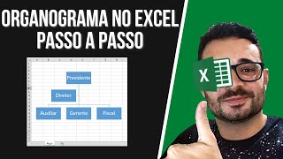 Dica de Excel  Como Criar Organograma  Passo a Passo Completo [upl. by Hakkeber867]