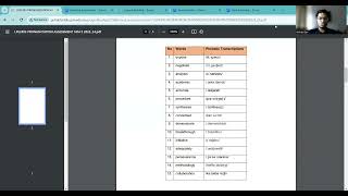 TASK A OF PRONUNCIATION ASSESSMENT LPE2403 [upl. by Lad]