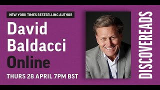 Interview with bestselling legal thriller author David Baldacci [upl. by Shani]