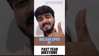 NALSAR Interview IPM NLU Hyderabad Past year questions IPM at Nalsar nalsaripm nalsar [upl. by Sukramed]