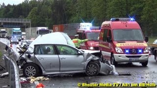 LKW RAST IN UNFALLSTELLE  Feuerwehr Ehningen amp Böblingen im Einsatz 3 zum Teil Schwerverletzte [upl. by Weissman]