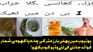 How to Make Zaatar Tea  A Super Tasty Super Healthy Homemade Herbal Tea [upl. by Aicilif544]