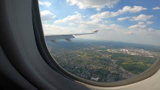 Flying into Chicago Stunning City Views During Landing [upl. by Melbourne]