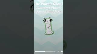 Learn vowels in 5 seconds 😱 shorts vowels viral [upl. by Bevan]