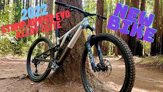 2022 Stumpjumper Evo Alloy Elite New bike [upl. by Cirederf]