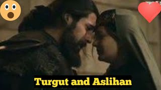 Turgut and Aslihan hatun love moments  Noor Gul bhai and Aslihan [upl. by Cassidy53]