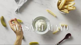 Recipe Wasabi Mayo Dip  Unilever Food Solutions Arabia [upl. by Doownel]