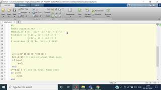 GA lecture 4 Objective and Fitness Function Program in MATLAB Part 1 [upl. by Aicilf975]