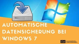 Automatische tägliche Datensicherung mit Windows 7  TUTORIAL [upl. by Michaeline]