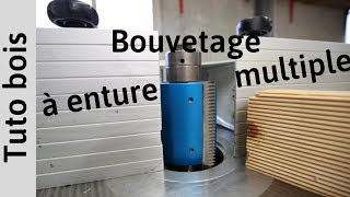 Tuto bois  bouvetage à enture multiple 2 méthodes à la toupiedéfonceuse sous table [upl. by Peers]